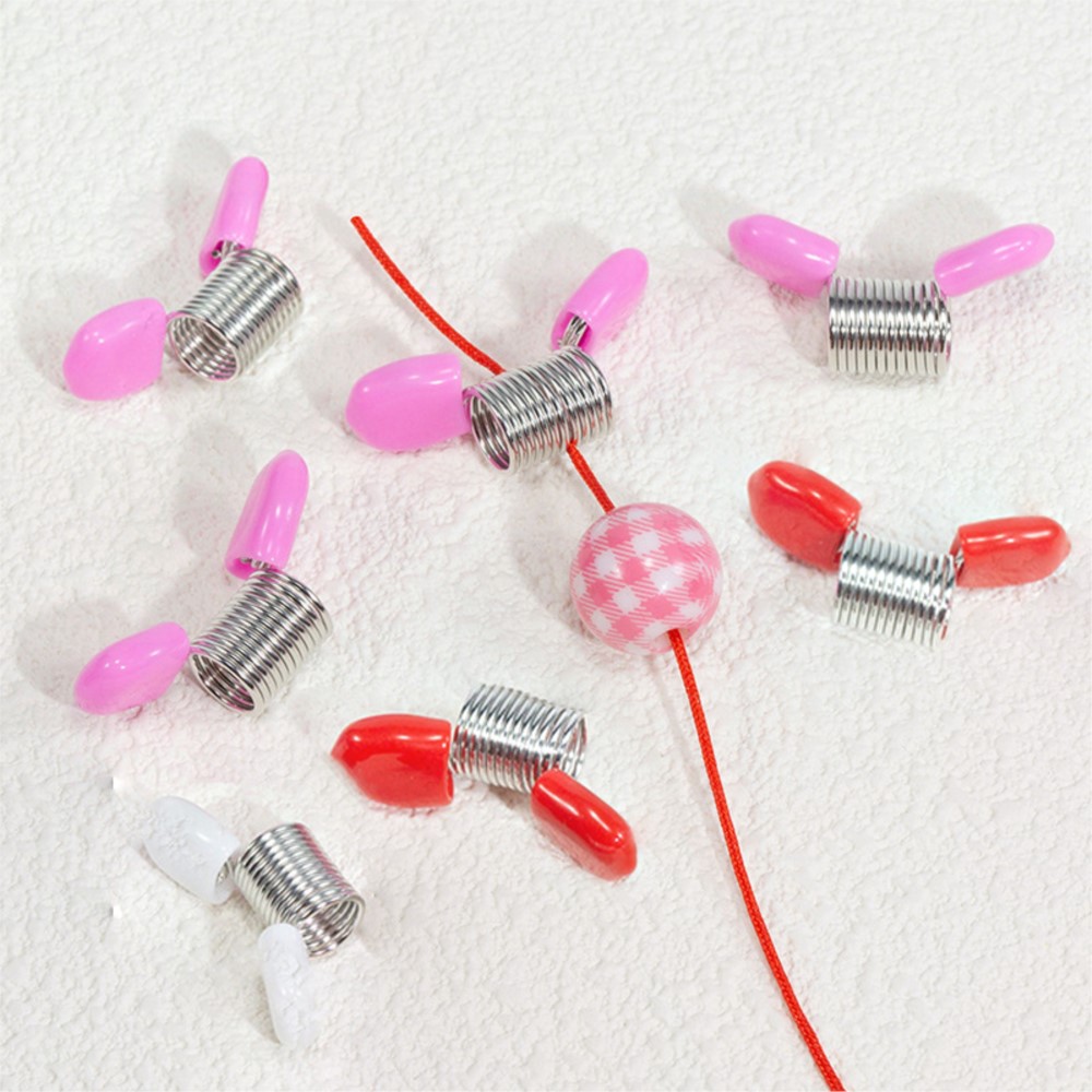 Jewelry Making Tools And Supplies - 5pcs Spring Bead Clamps Creative Wire