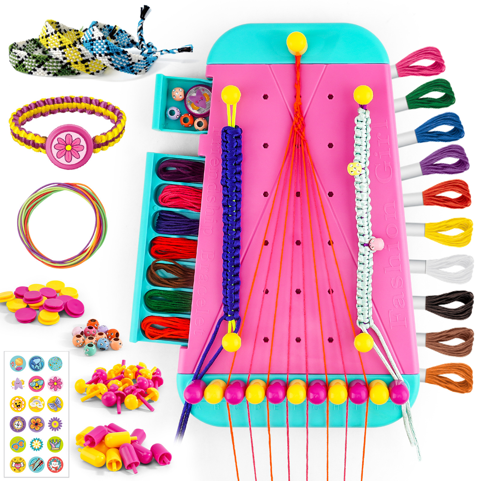 Jewelry Making For 5 Year Old - 2 In 1 Kids Bracelet Making