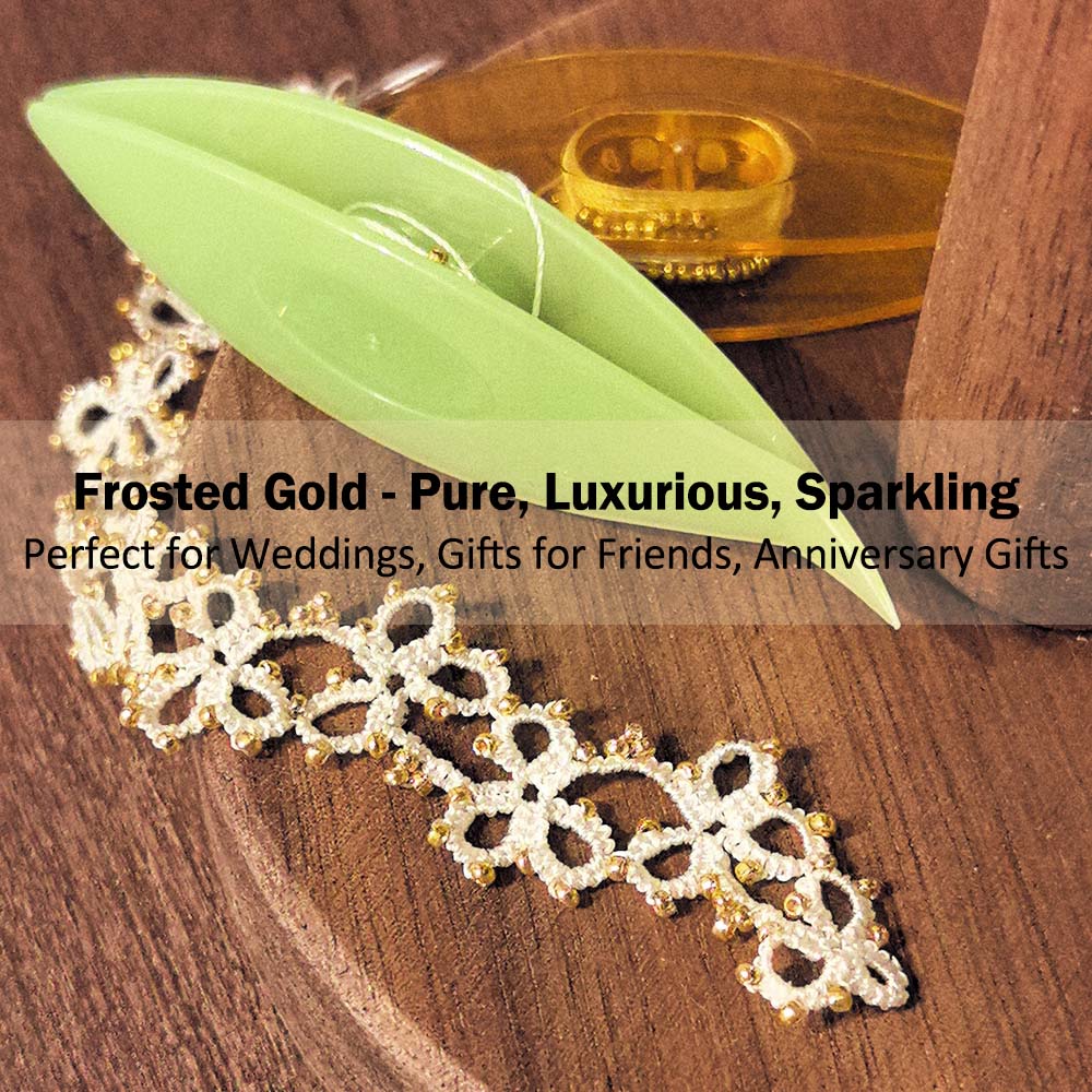 Jewelry Making Videos Tutorials - DIY Bracelets Tatting Shuttle Kit for
