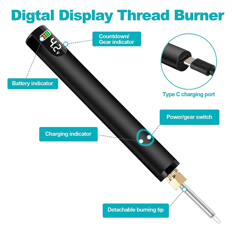 Rechargeable Thread Burner Kit - Jewelry Making Zapper 리뷰 및 가격