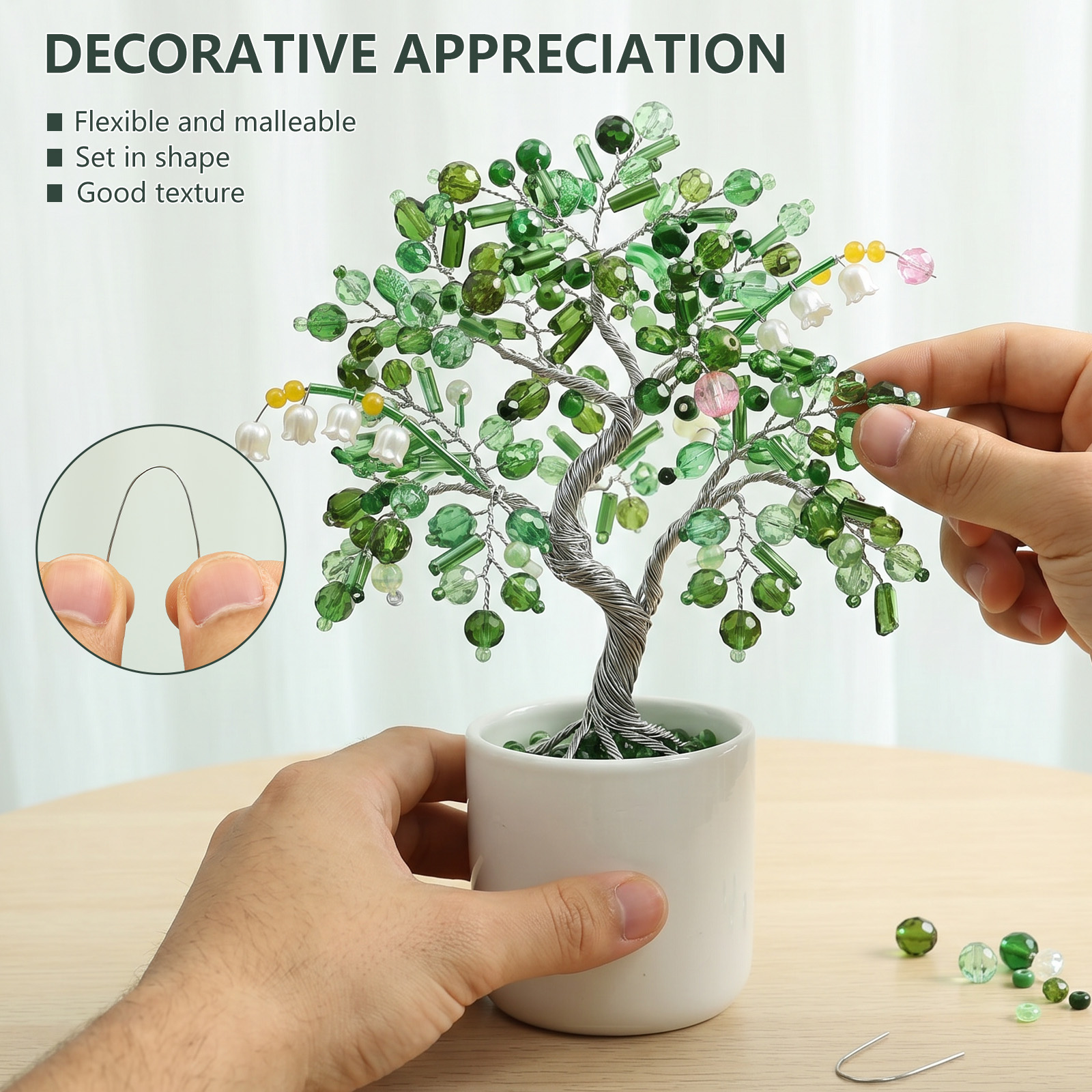 Beaded Plant Kit with Artifici - Jewelry Making Videos Tutorials 리뷰 및 가격