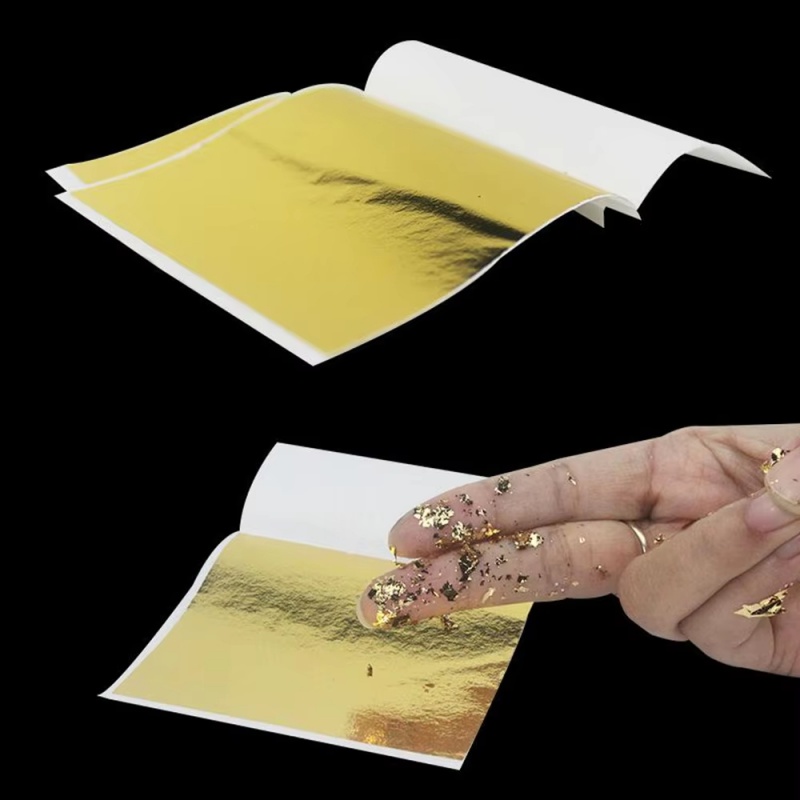 100 Sheets Imitation Gold Foil - Jewelry Making For Birthday Party 리뷰 및 가격