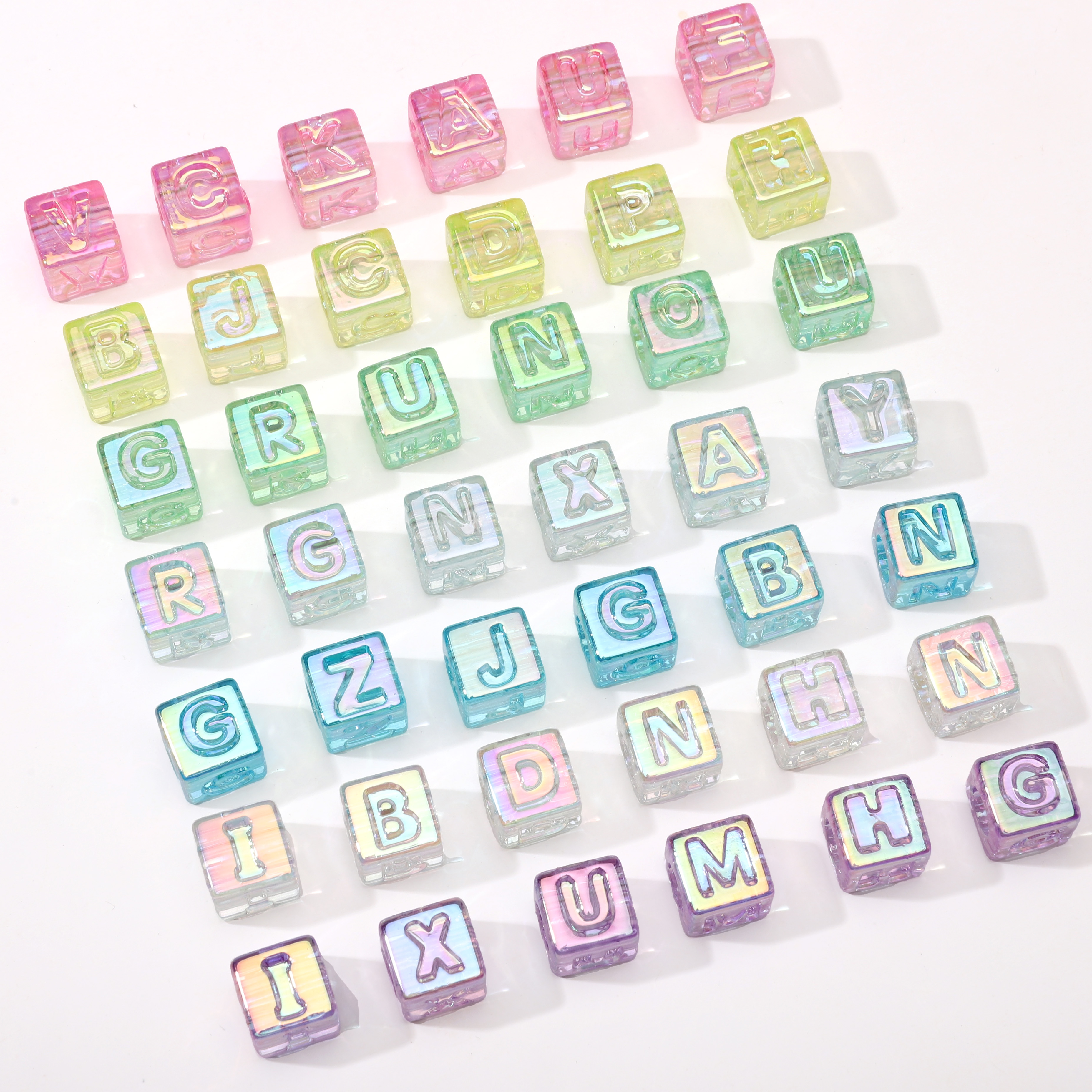 10Pcs beading Colorful Clear L - Jewelry Making For Birthday Party 리뷰 및 가격