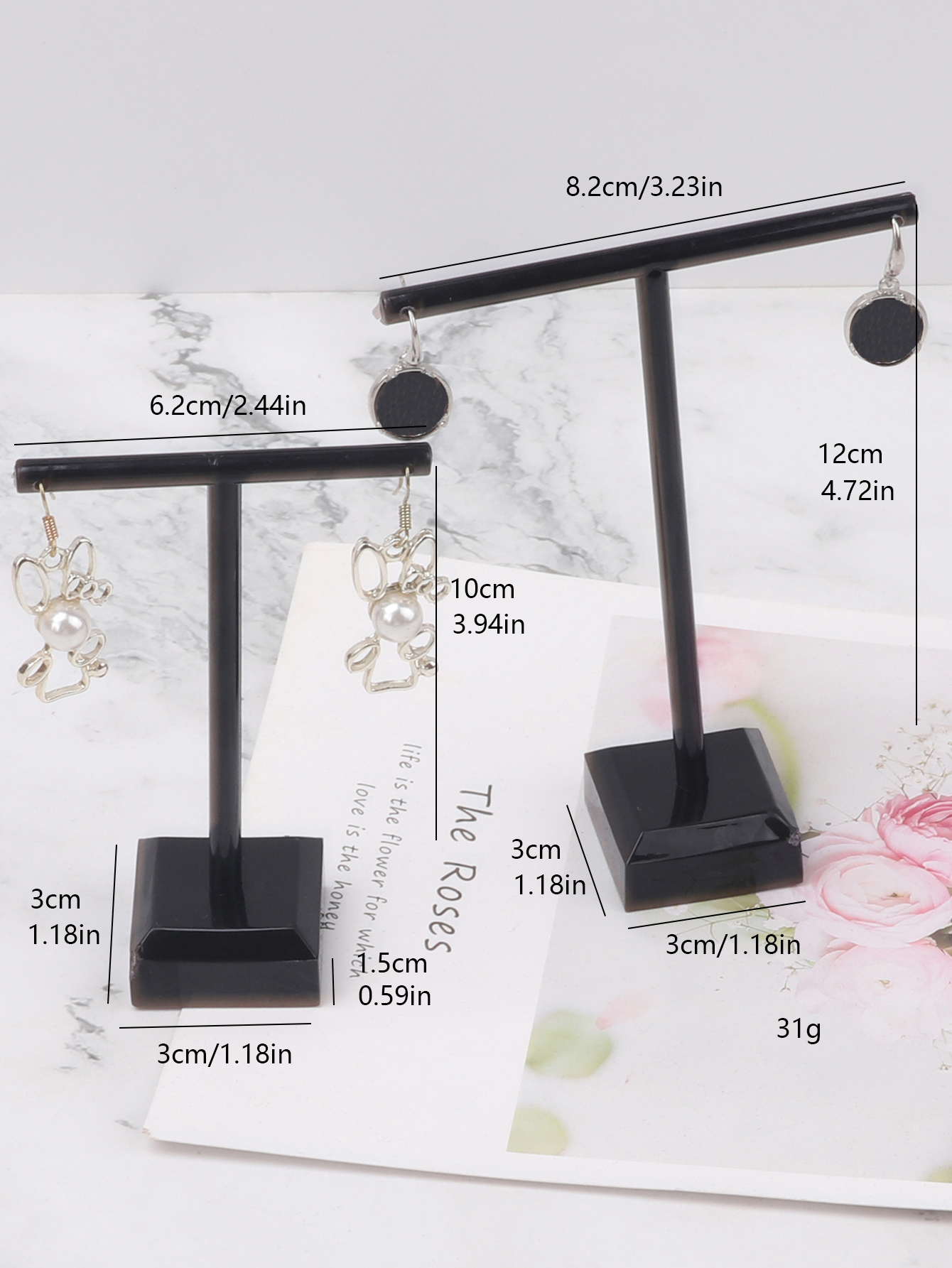 2Pcs Acrylic Jewelry Display R - Jewelry Making Kit Professional 리뷰 및 가격