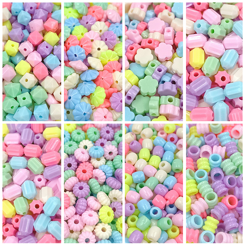 40pcs/bag Loose Mix Cute Acryl - Jewelry Making For 5 Year Old 리뷰 및 가격