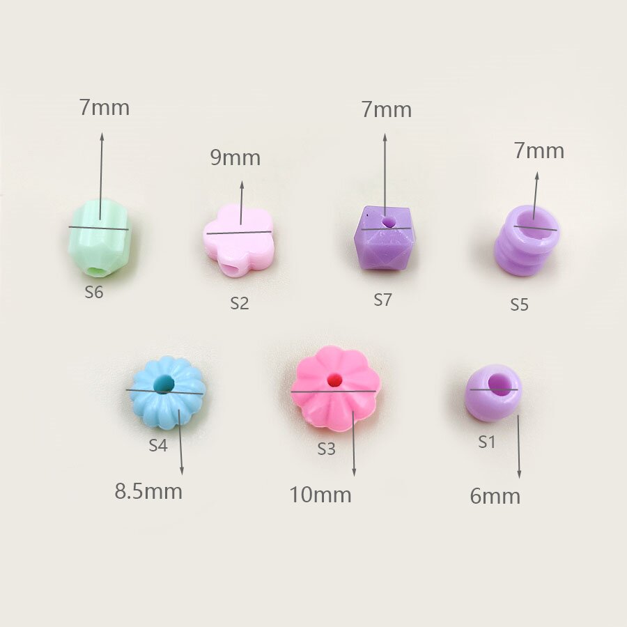 40pcs/bag Loose Mix Cute Acryl - Jewelry Making For 5 Year Old 리뷰 및 가격