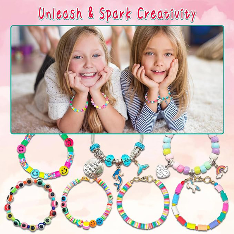 3400pcs Beads Charms Jewelry M - Jewelry Making For Birthday Party 리뷰 및 가격