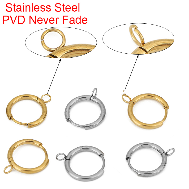 10pcs PVD Never Fade Earrings  - Jewelry Making Pins 리뷰 및 가격