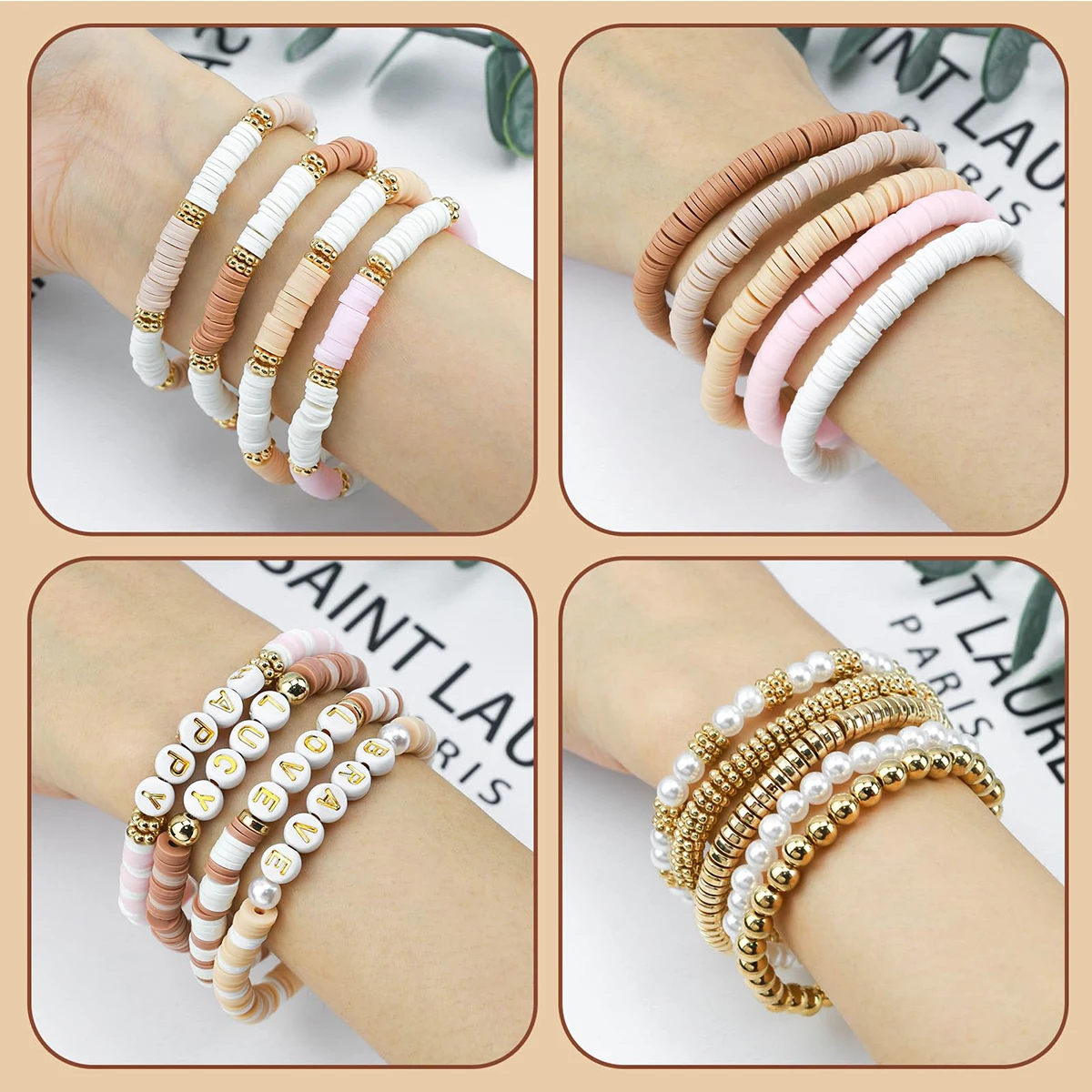 1970pcs light pink clay bead s - Jewelry Making Light 리뷰 및 가격