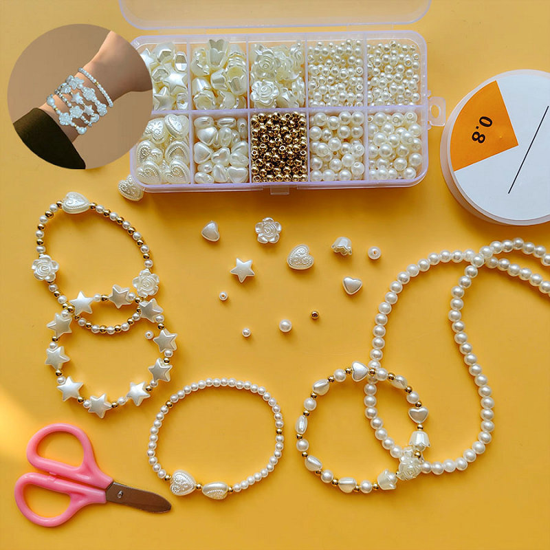 Golden Spacer Beads For Bracel - Jewelry Making Kit Professional 리뷰 및 가격