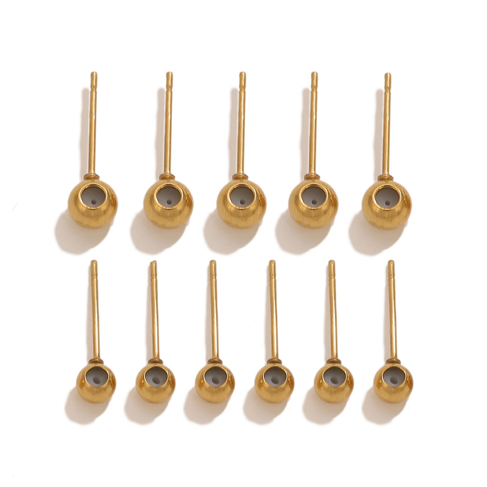 10pcs Stainless Steel Earring  - Jewelry Making Tools And Supplies 리뷰 및 가격