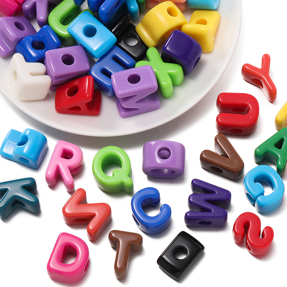 10pcs/lot Mixed Color Big Hole - Jewelry Making For 5 Year Old 리뷰 및 가격