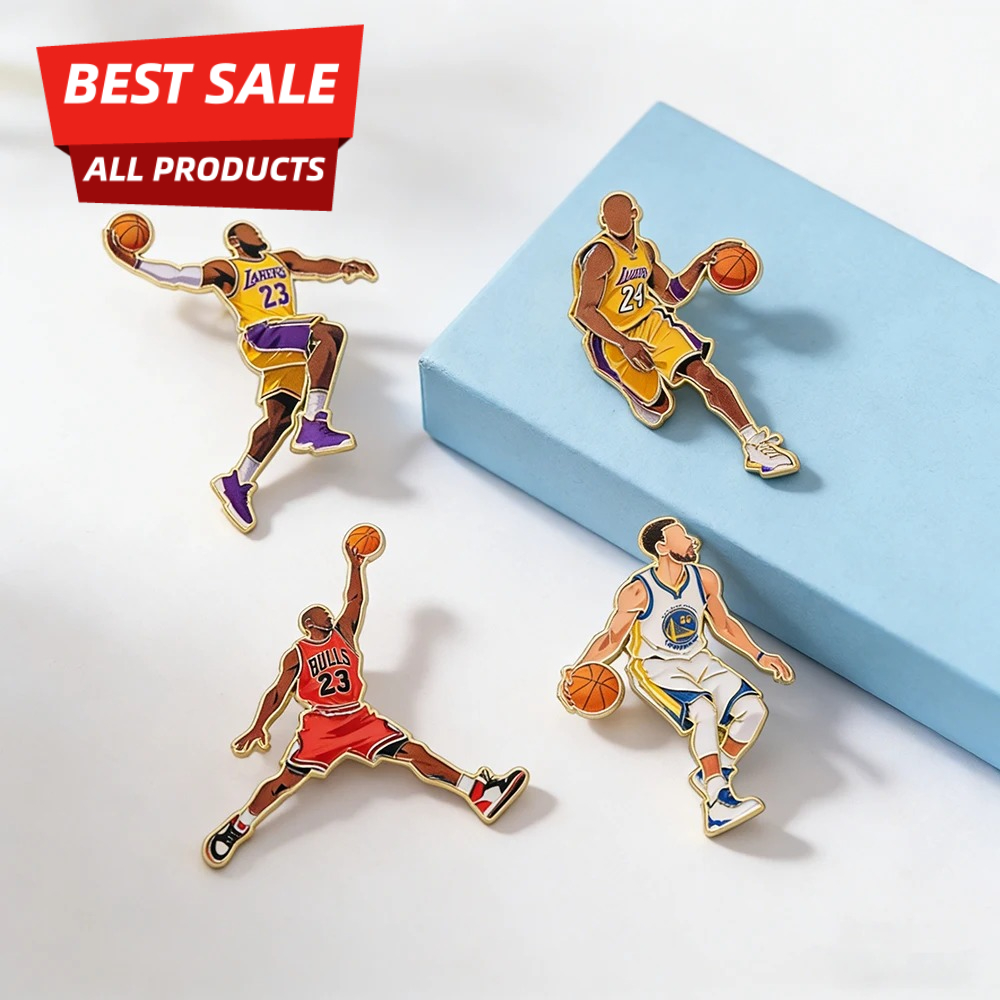 4pcs Basketball Enamel Pin Set - Jewelry Making Kit Professional 리뷰 및 가격