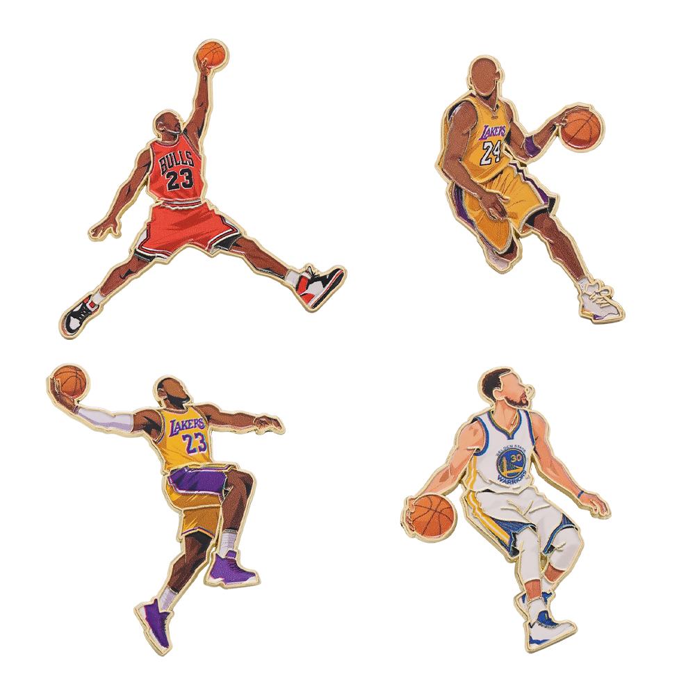 4pcs Basketball Enamel Pin Set - Jewelry Making Kit Professional 리뷰 및 가격
