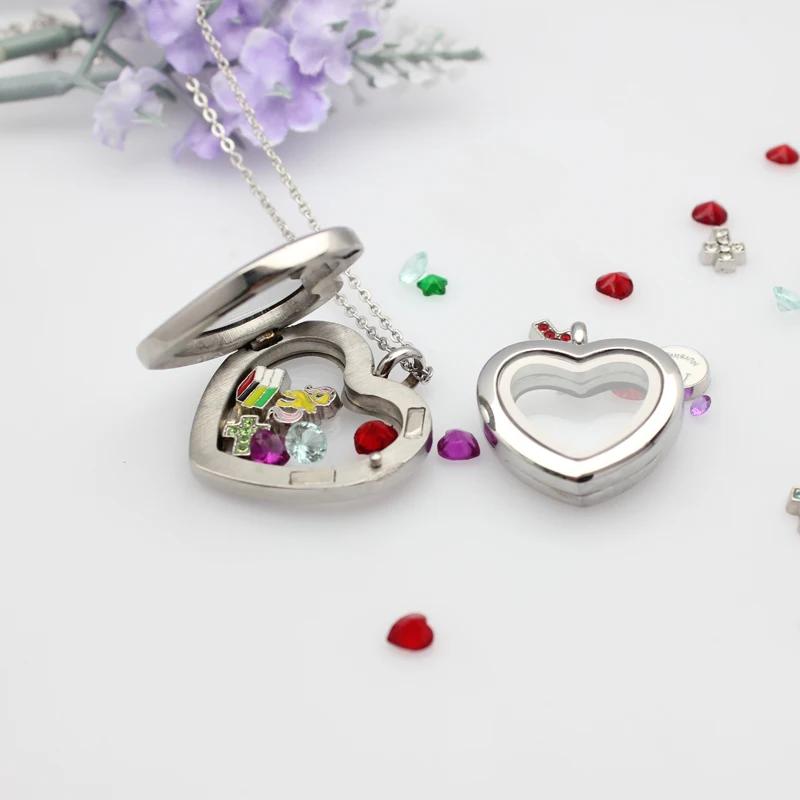 24mm 30mm heart Floating Locke - Jewelry Making For Birthday Party 리뷰 및 가격