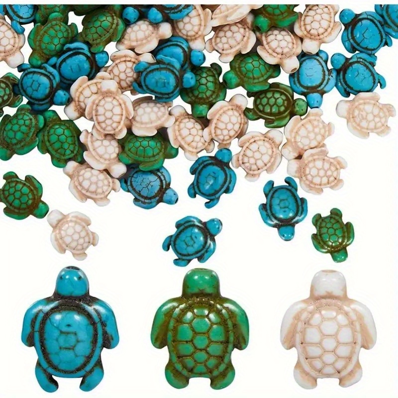 8pcs Multicolor Turquoise Bead - Jewelry Making For Birthday Party 리뷰 및 가격