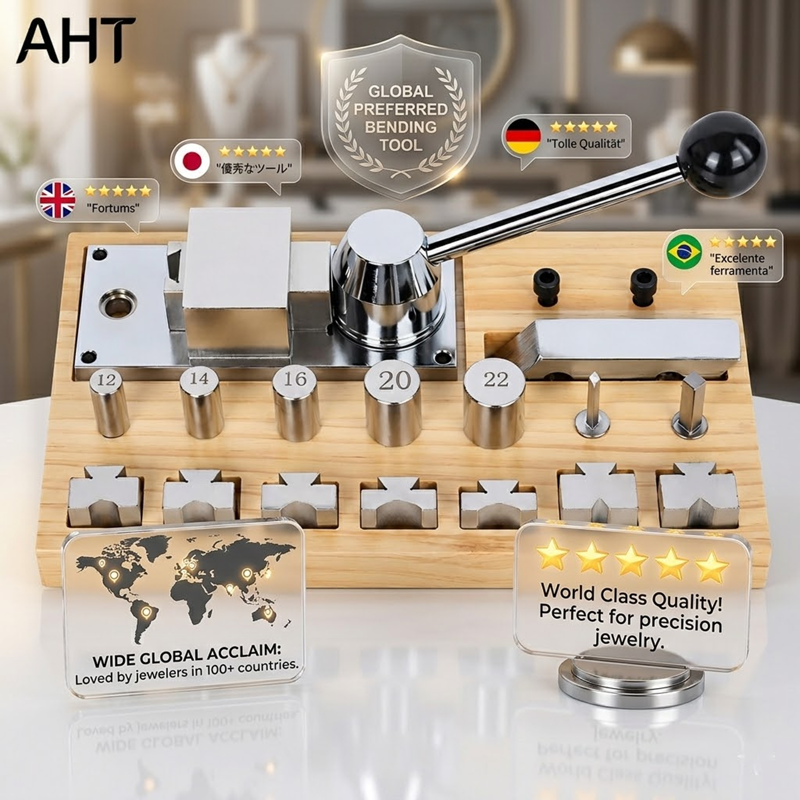 AHT Ring Bending Tool Set Prof - Jewelry Making Kit Professional 리뷰 및 가격