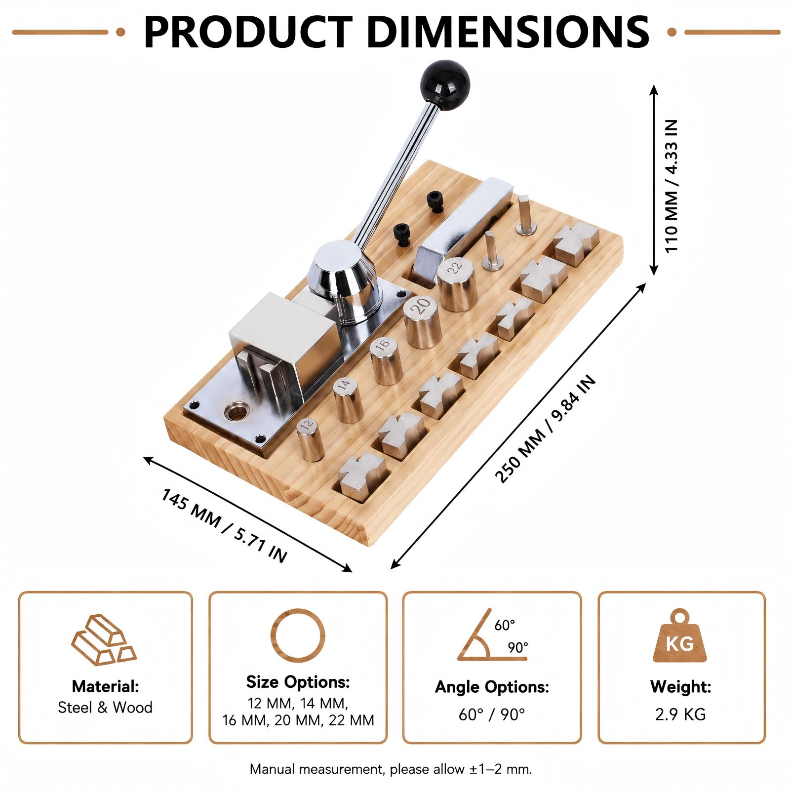 AHT Ring Bending Tool Set Prof - Jewelry Making Kit Professional 리뷰 및 가격