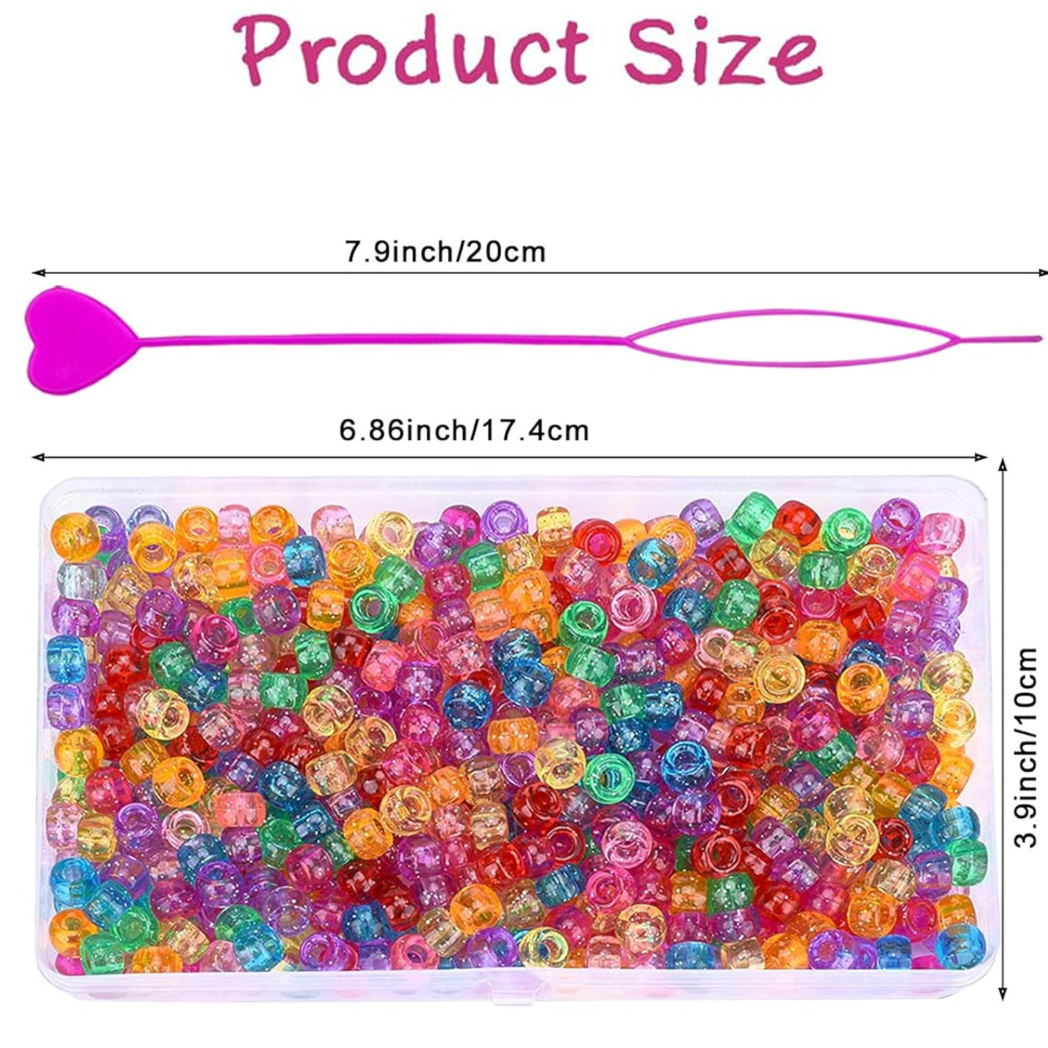 500PCS 9 × 6mm glitter small h - Jewelry Making Tools And Supplies 리뷰 및 가격