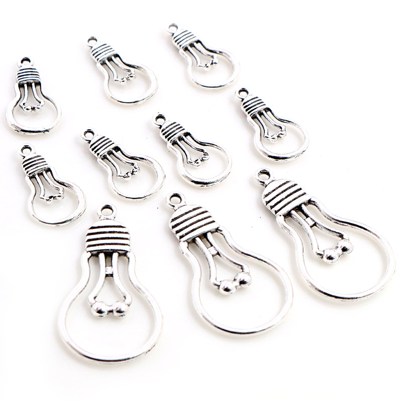 20pcs Light Bulb Charms Pendan - Jewelry Making Light 리뷰 및 가격