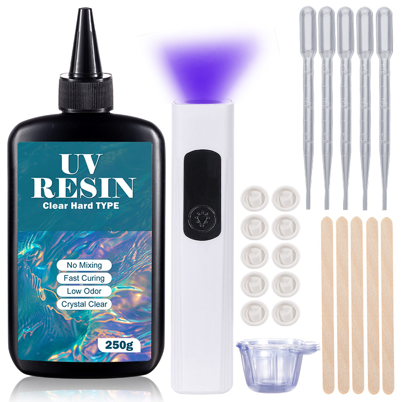 UV Resin Kit with Light Upgrad - Jewelry Making Light 리뷰 및 가격