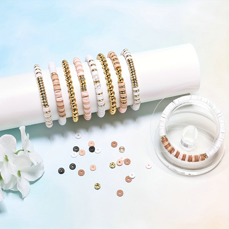Style DIY Clay Beads Bracelet  - Jewelry Making For Birthday Party 리뷰 및 가격