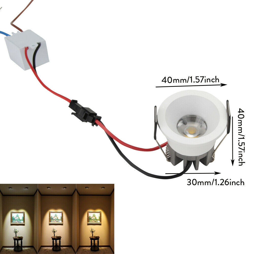 5Pcs 40mm 1.57inch Dimmable Mi - Jewelry Making Light 리뷰 및 가격