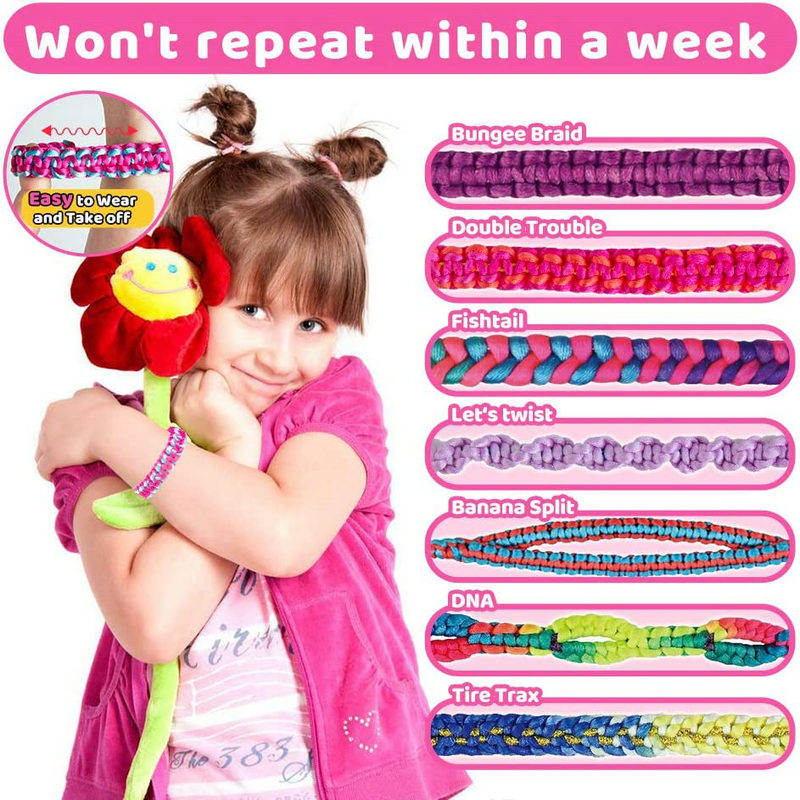 Friendship Bracelet Making Kit - Jewelry Making For Birthday Party 리뷰 및 가격