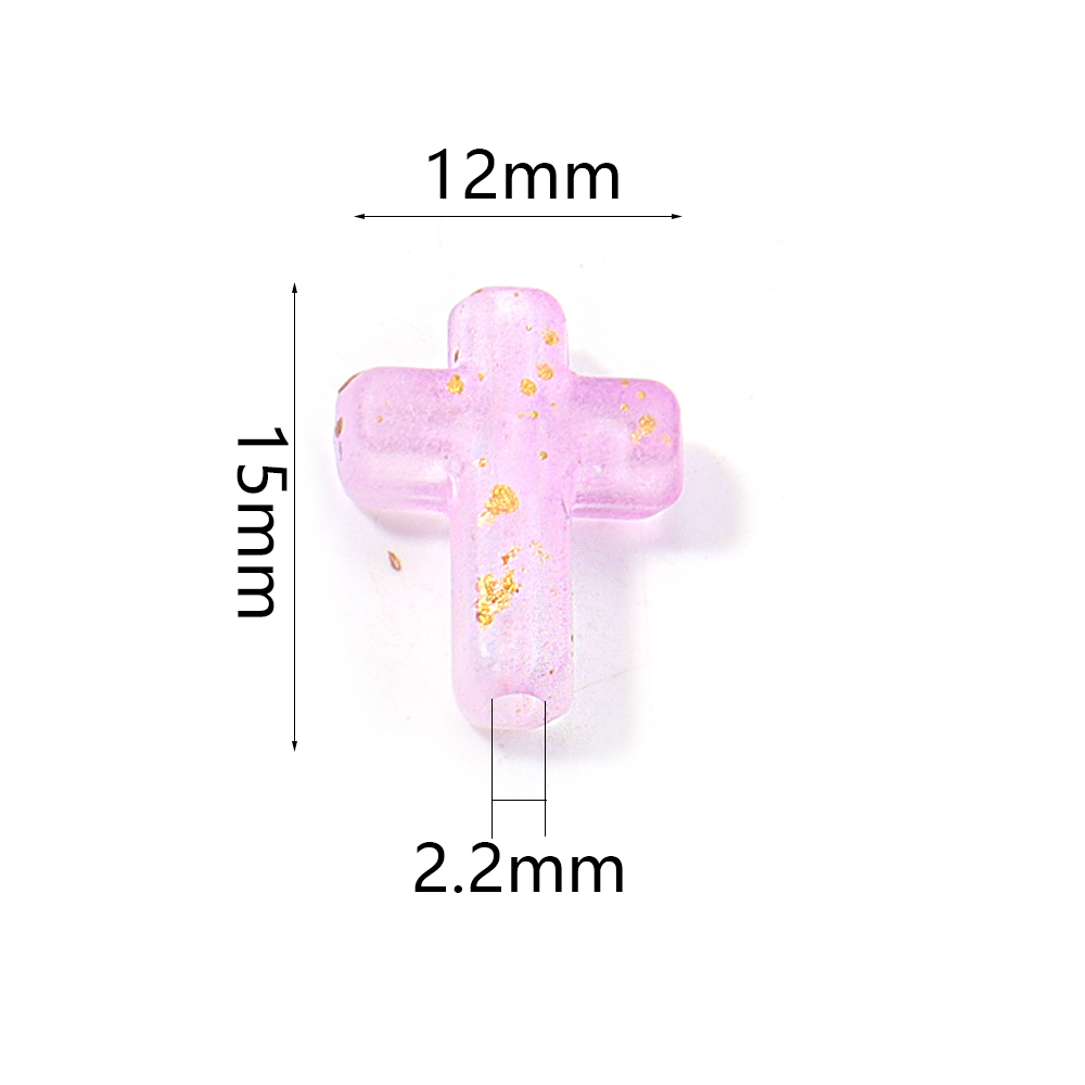  100Pcs/Lot 12x15mm Cross Sha - Jewelry Making Tools And Supplies 리뷰 및 가격