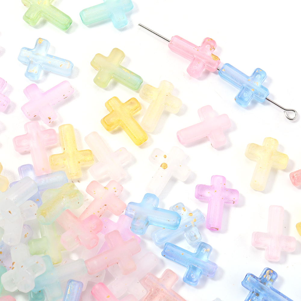  100Pcs/Lot 12x15mm Cross Sha - Jewelry Making Tools And Supplies 리뷰 및 가격