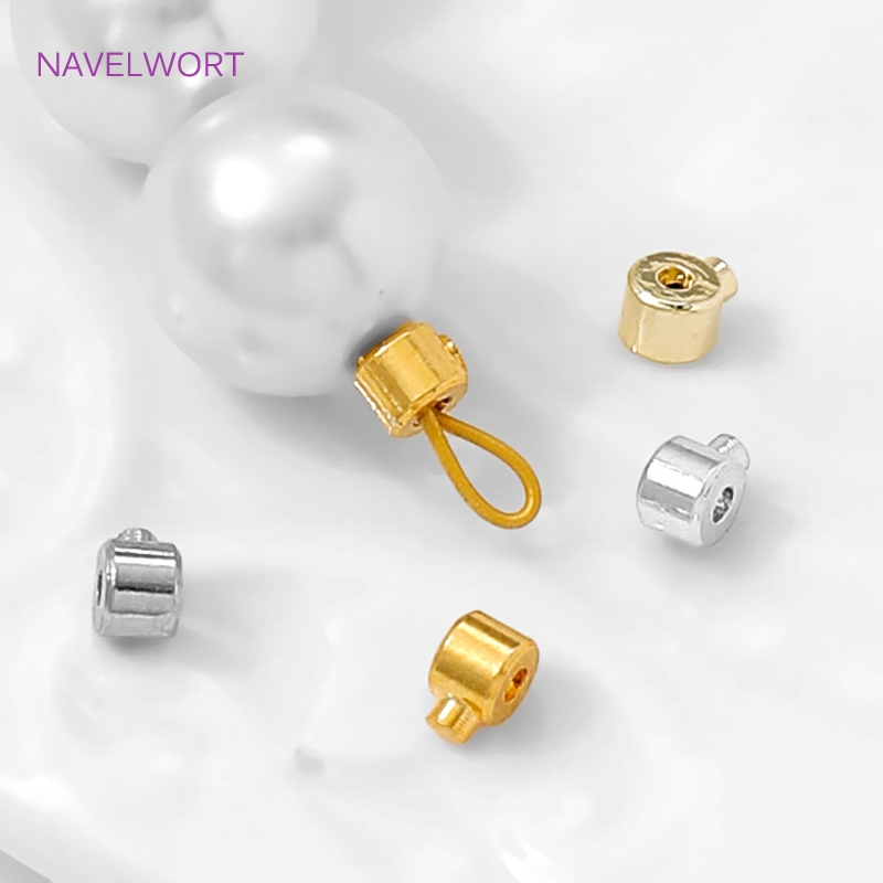 18K Gold Plated Round Crimp En - Jewelry Making Light 리뷰 및 가격