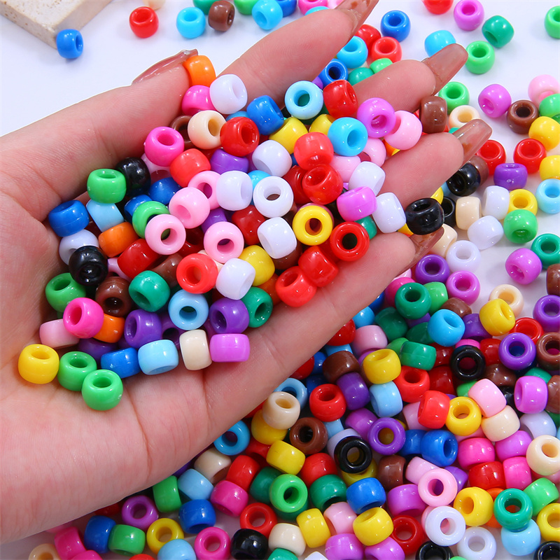 100pcs 6x9mm Large Hole Plasti - Jewelry Making For 5 Year Old 리뷰 및 가격