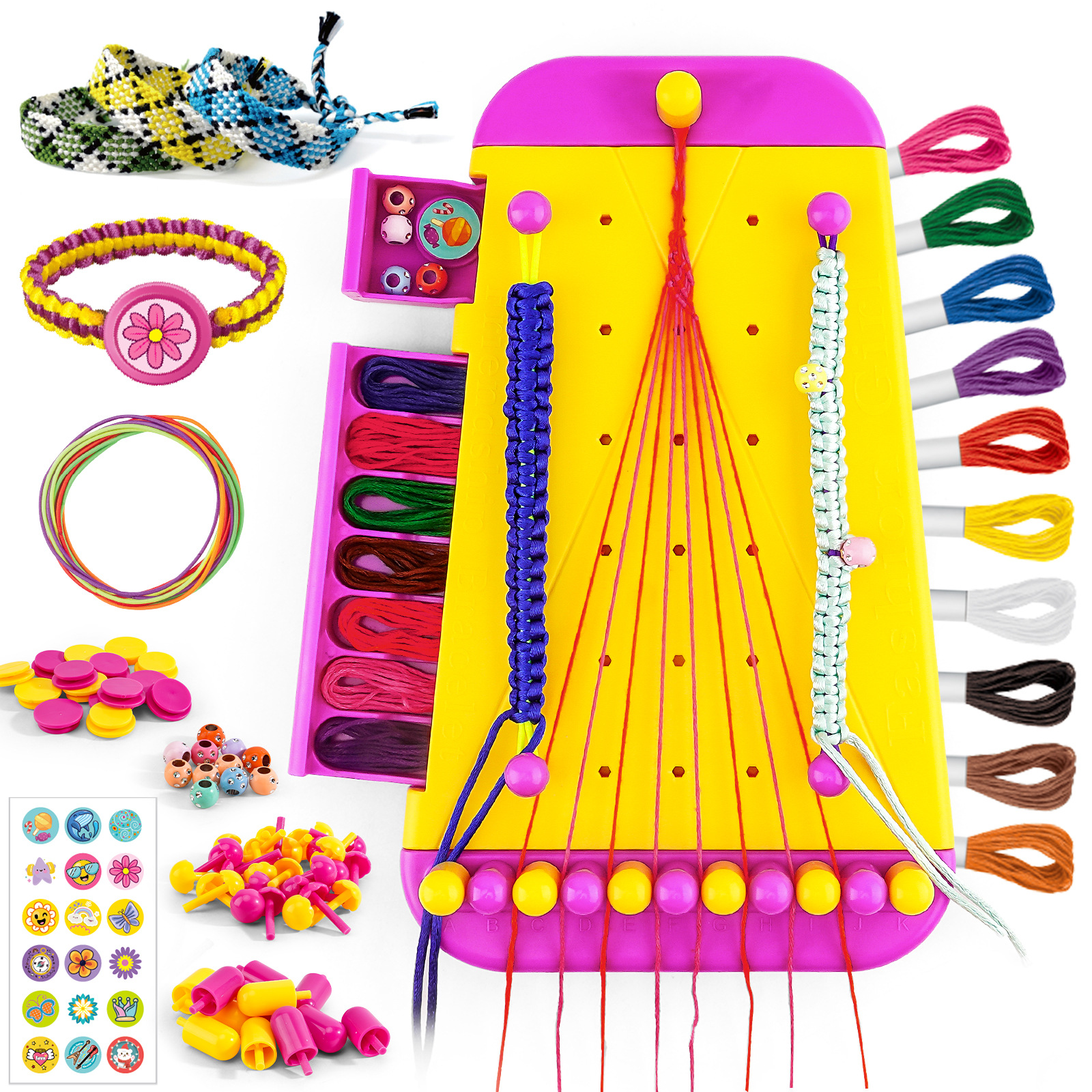 2 In 1 Kids Bracelet Making Ki - Jewelry Making For 5 Year Old 리뷰 및 가격