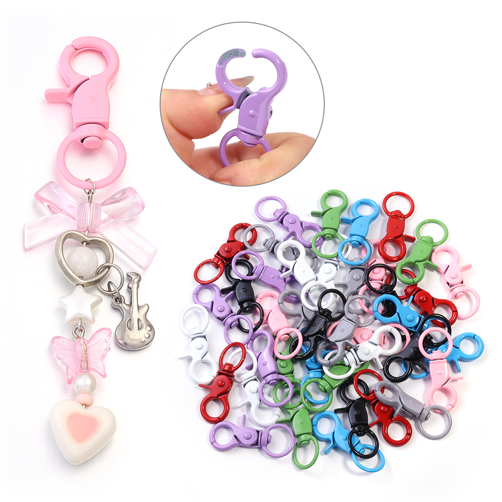 5Pcs/Lot Colorful Swivel Lobst - Jewelry Making Name 리뷰 및 가격