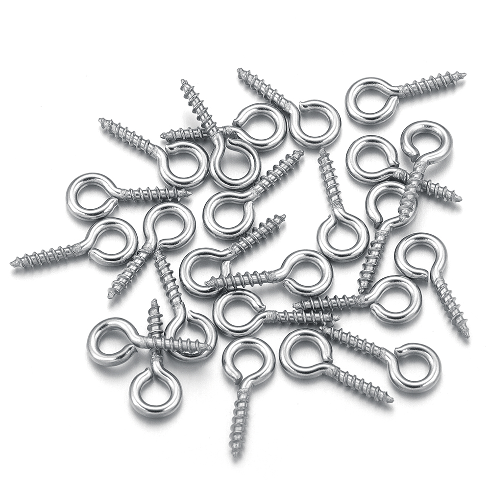 100pcs/lot Stainless Steel Min - Jewelry Making Tools And Supplies 리뷰 및 가격