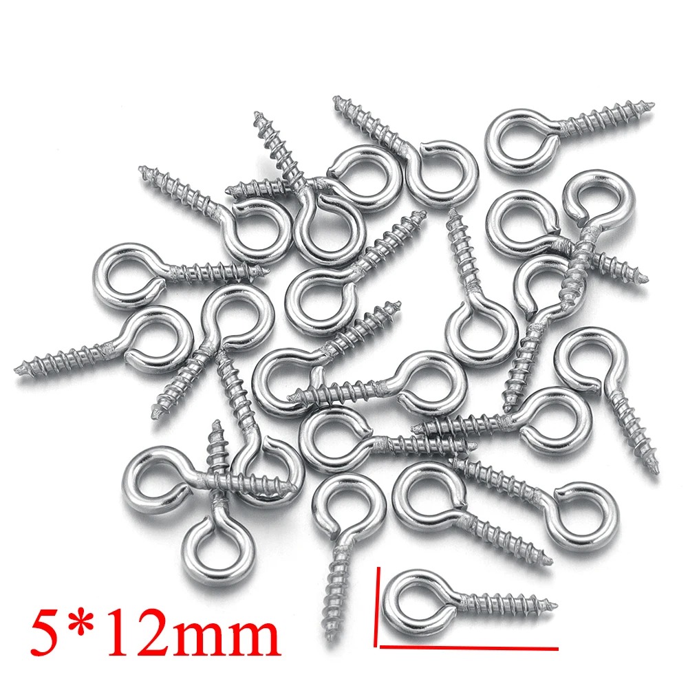 100pcs/lot Stainless Steel Min - Jewelry Making Tools And Supplies 리뷰 및 가격
