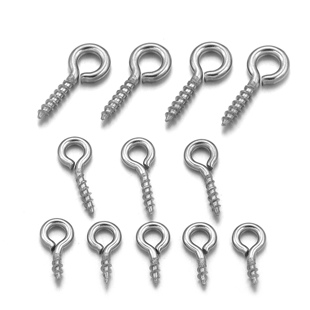 100pcs/lot Stainless Steel Min - Jewelry Making Tools And Supplies 리뷰 및 가격