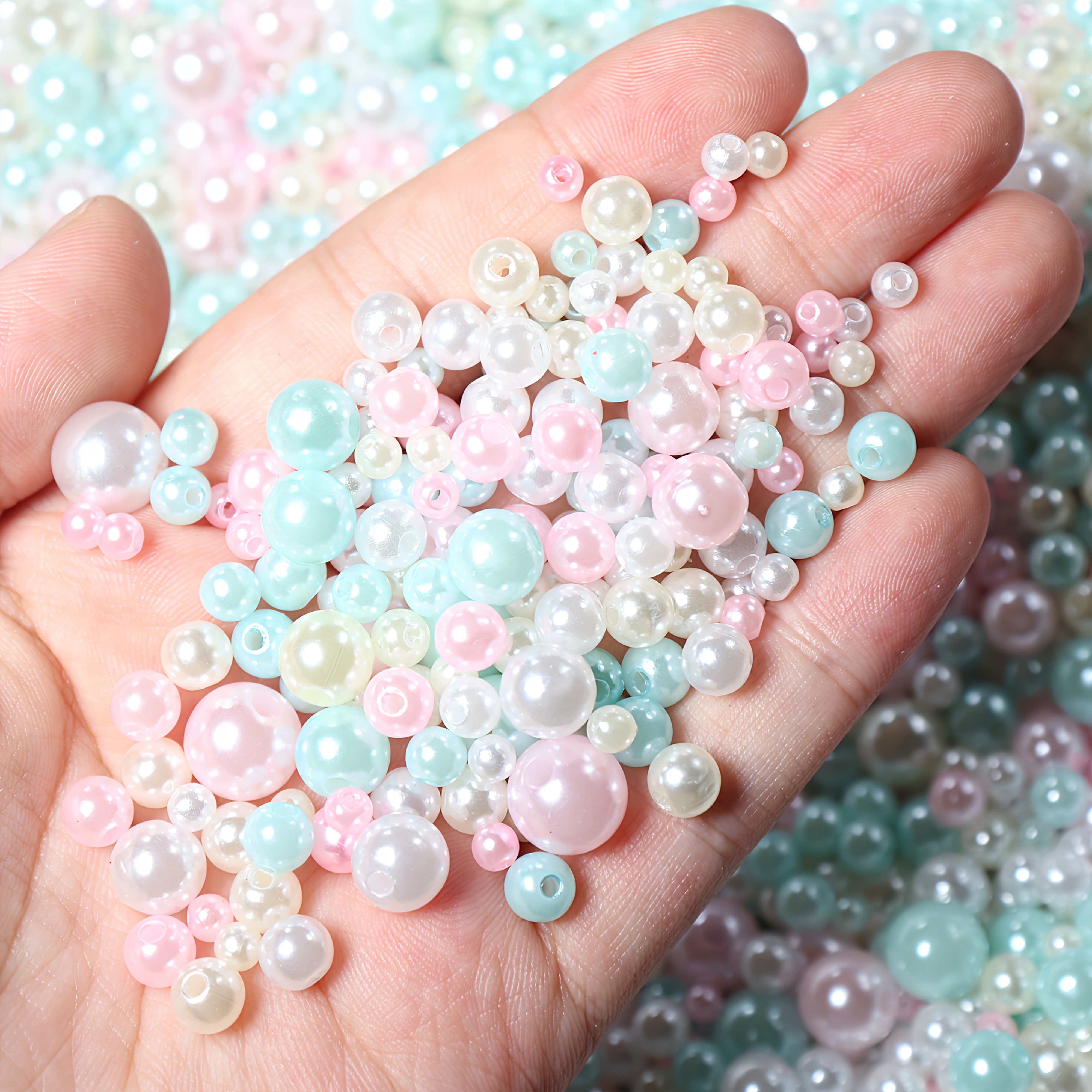 3-10mm pink and blue mixed wit - Jewelry Making Light 리뷰 및 가격