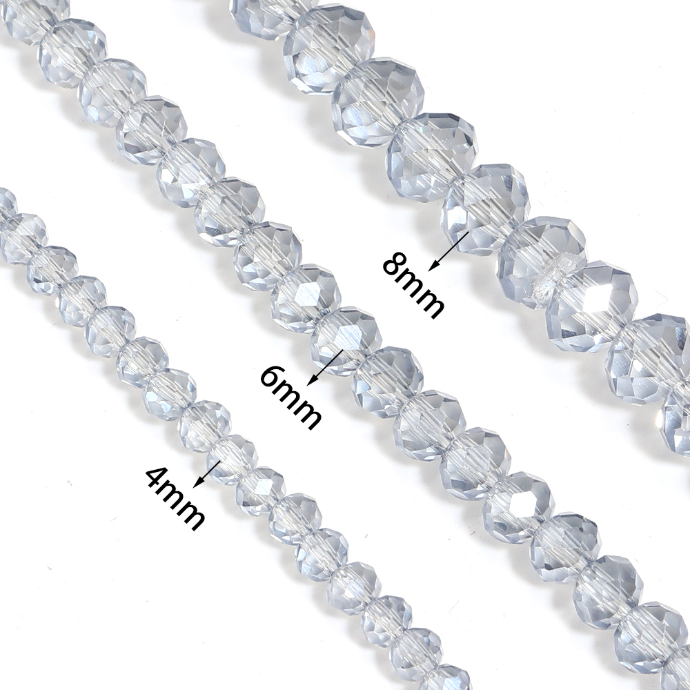 4 6 8mm Faceted Crystal Beads  - Jewelry Making Light 리뷰 및 가격