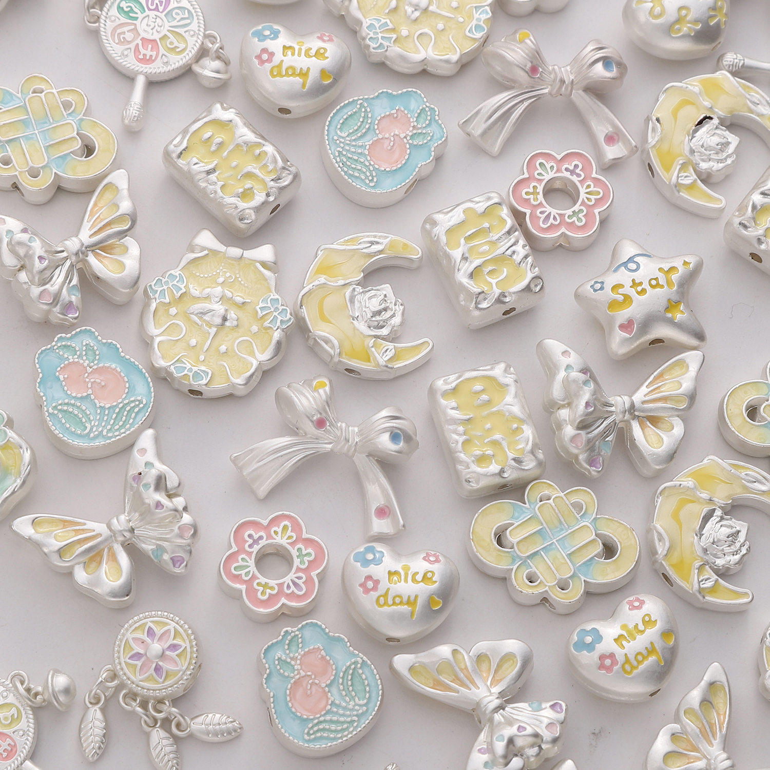 Alloy Moon Charms Beads Pendan - Jewelry Making For Birthday Party 리뷰 및 가격