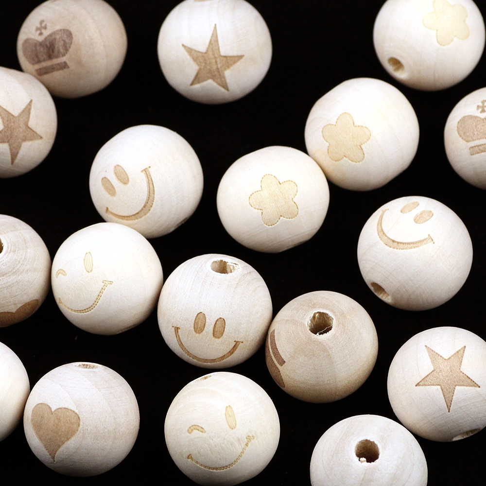 10pcs 20mm Round Natural Wood  - Jewelry Making For 5 Year Old 리뷰 및 가격