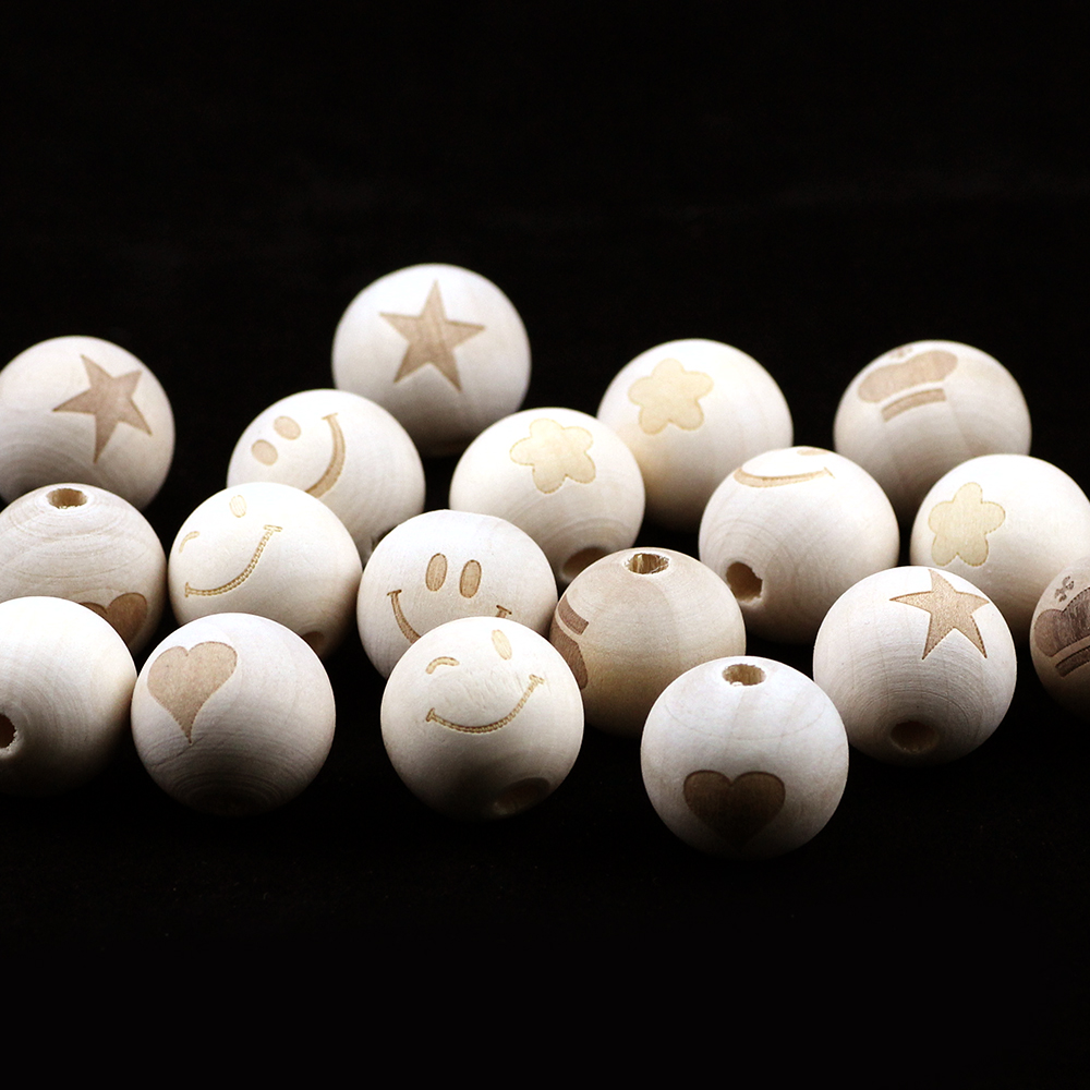 10pcs 20mm Round Natural Wood  - Jewelry Making For 5 Year Old 리뷰 및 가격