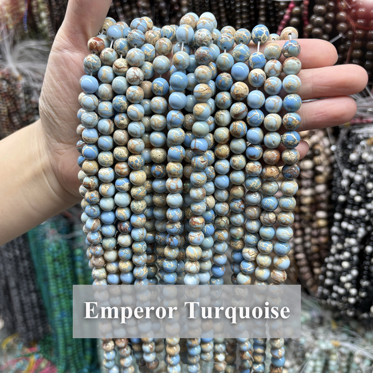 Light Blue Emperor Turquoise B - Jewelry Making Light 리뷰 및 가격