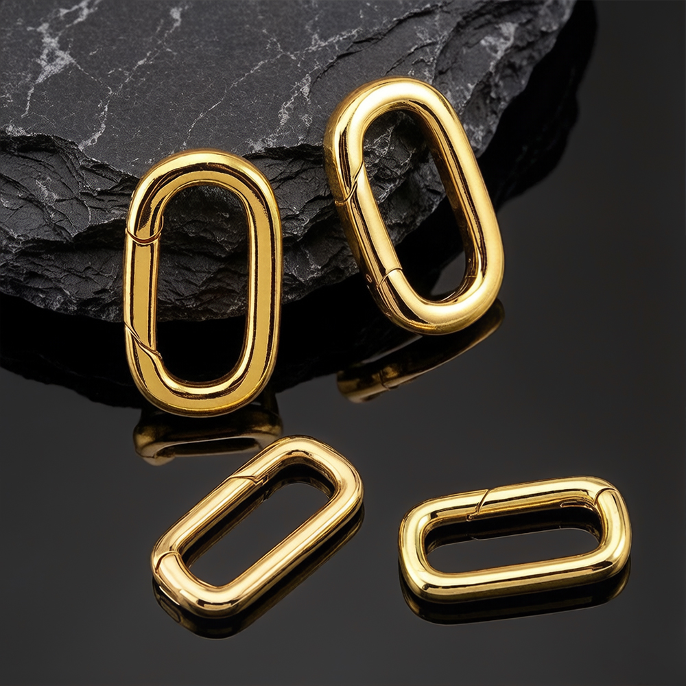 2pcs 18K Gold Plated Filled Ov - Jewelry Making Pins 리뷰 및 가격