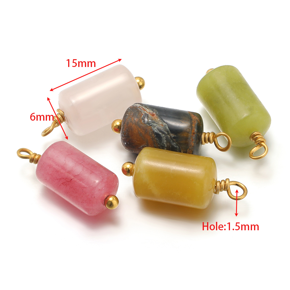 10pcs Stainless Steel Natural  - Jewelry Making Tools And Supplies 리뷰 및 가격