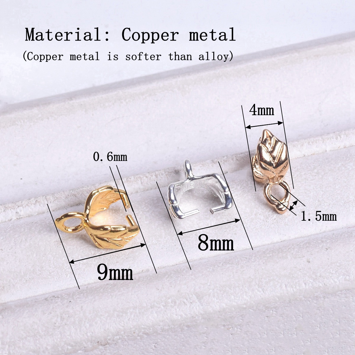 10pcs Gold/Silver/Light Gold C - Jewelry Making Light 리뷰 및 가격