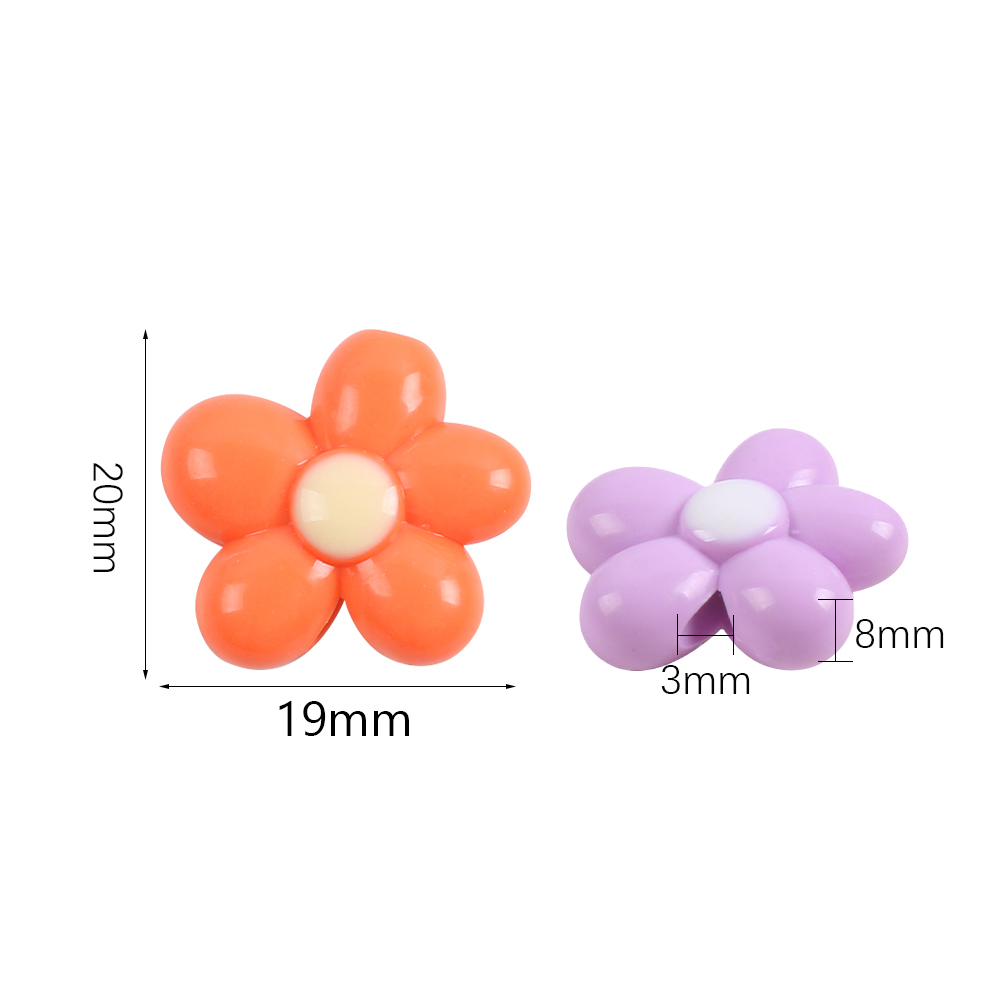 5pcs 20mm Colorful Acrylic Bea - Jewelry Making For 5 Year Old 리뷰 및 가격