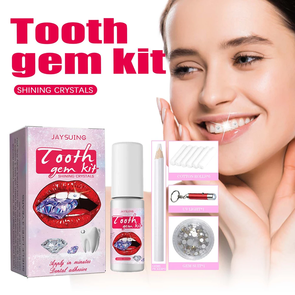 DIY Tooth Gems Kit with Crysta - Jewelry Making Kit Professional 리뷰 및 가격
