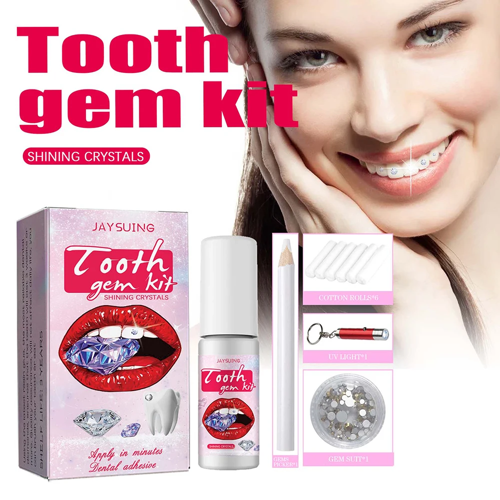DIY Tooth Gems Kit with Crysta - Jewelry Making Kit Professional 리뷰 및 가격