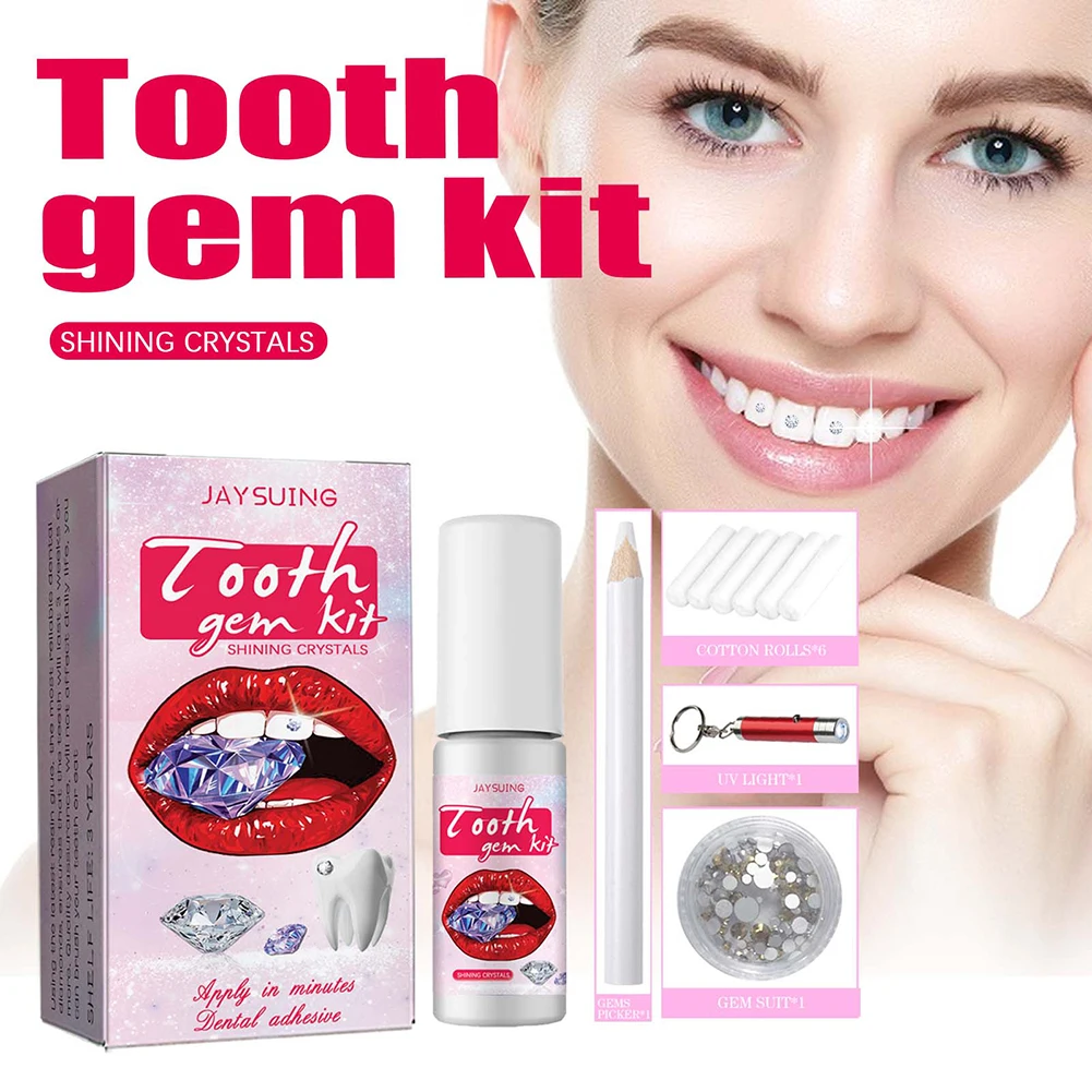 DIY Tooth Gems Kit with Crysta - Jewelry Making Kit Professional 리뷰 및 가격